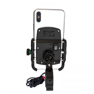 x9   wireless charge motorcycle Phone Mount bracket holder 15w