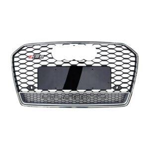 grill for Audi A6 C6 A6L high quality front bumper grill honeycomb  RS6 mesh facelift 2016 2017 2018