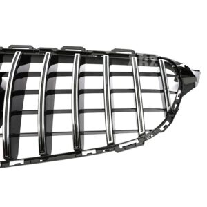 GT Grill For Mercedes Benz C-Class W205 C180 C200 C300 C350 Grill Parrilla 2014-2018 With Camera