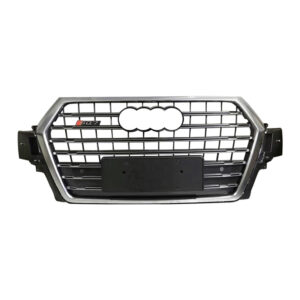 RSQ7 honeycomb/ ribs grills for Audi Q7 SQ7 RSQ7 front  grille for Audi Q7 2016 2017 2018 2019